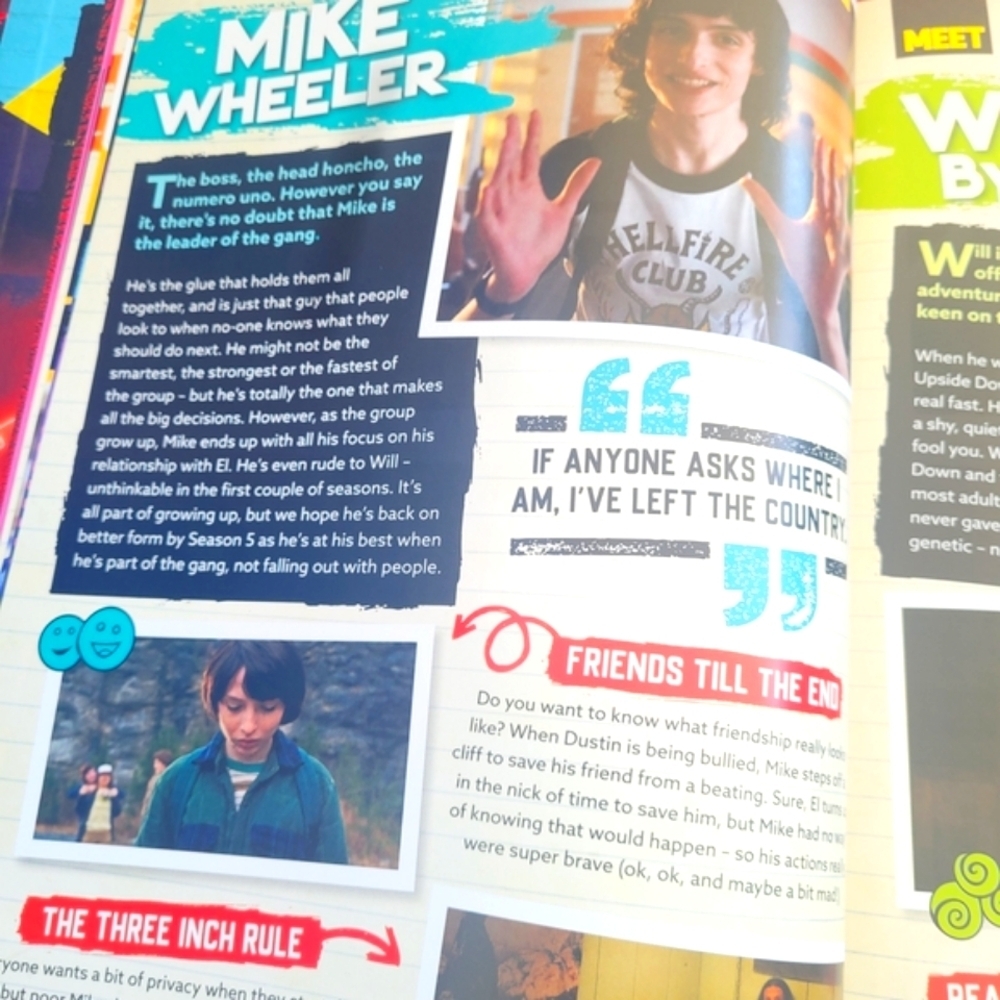 Stranger Things 2024 Ultimate Guide Hardcover Book UK Edition Graphic Novel - Picture 8 of 14